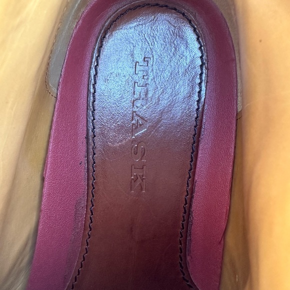 Mens Trask boots. Navy blue suede. - Picture 5 of 12